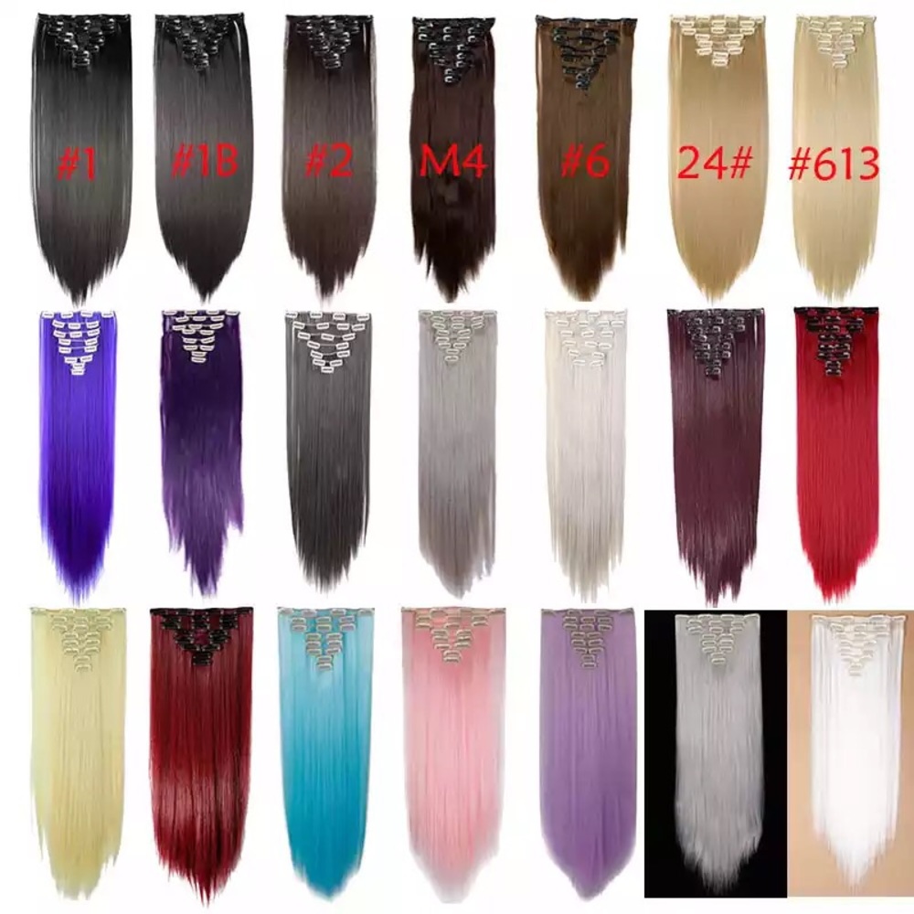 24 inch hair extensions I have all colors